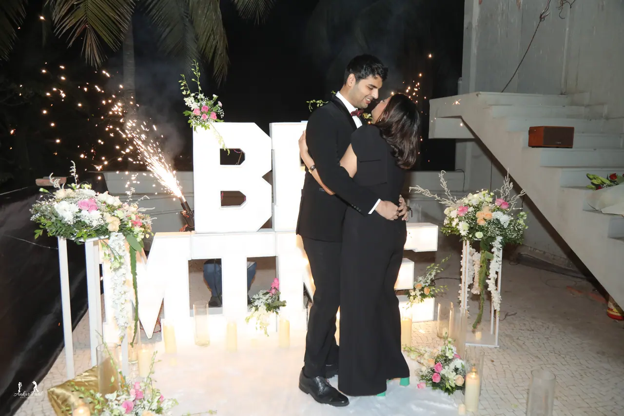 Jason proposing to Nina